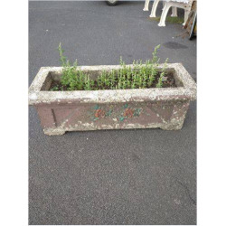 BAC BÉTON DÉCO FLEURS