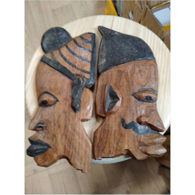DUO MASQUE AFRICAIN