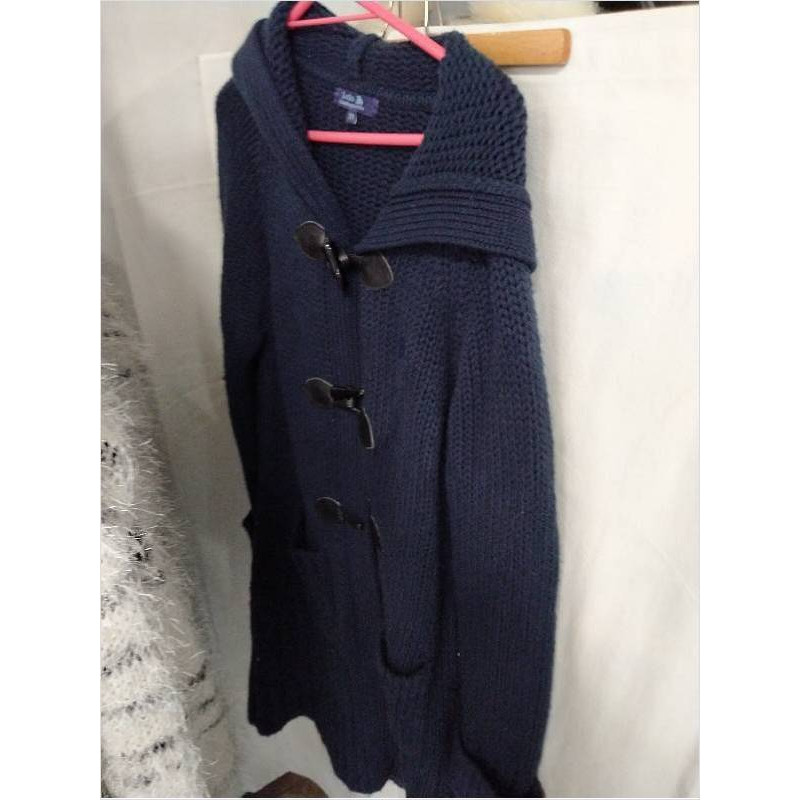 MANTEAU BLEU MARINE