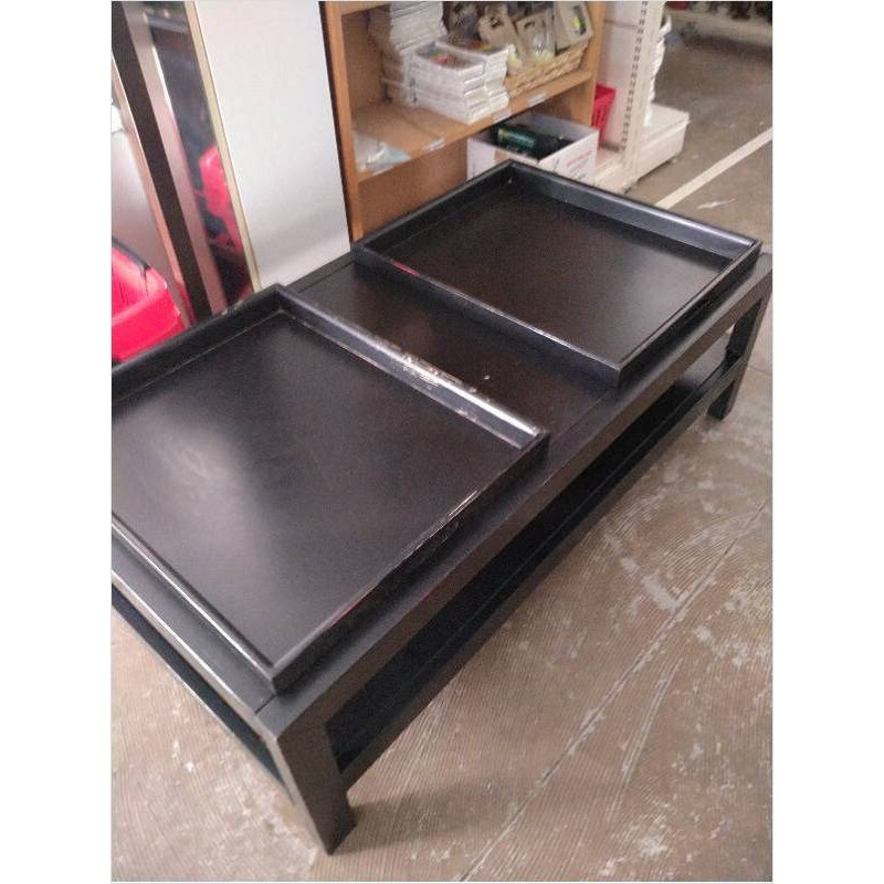 TABLE BASSE 2 PLATEAUX