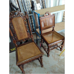 CHAISE ANCIENNE CANNÉ