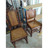 CHAISE ANCIENNE CANNÉ