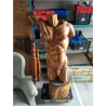 STATUE BOIS HOMME
