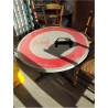 TABLE PANNEAU ACIER 