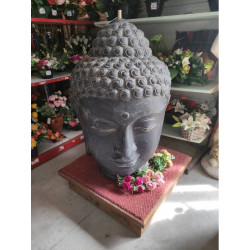 BUDDHA HEAD 100 CM HAUTEUR