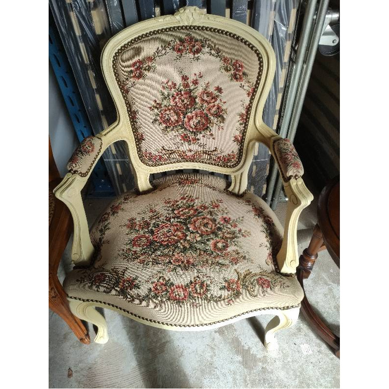 FAUTEUIL STYLE LOUIS XV
