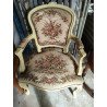 FAUTEUIL STYLE LOUIS XV