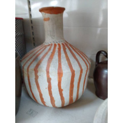 VASE ANCIEN RAYÉ