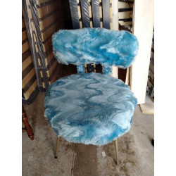 CHAISE VINTAGE BLEU