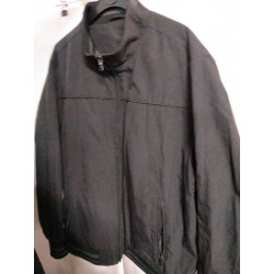 BLOUSON NOIR HOMME