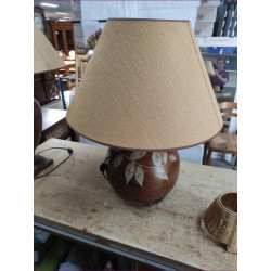 LAMPE À POSER DÉCO FEUILLE 