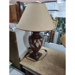 LAMPE À POSER DÉCO FEUILLE 