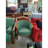 FAUTEUIL TISSU VERT