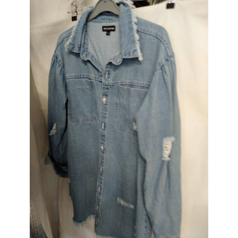 CHEMISE LONGUE JEAN