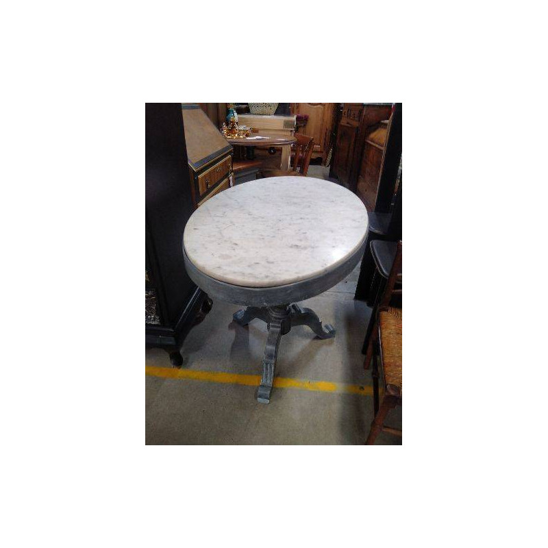 TABLE OVALE RELOOKÉE