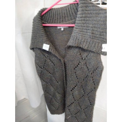 GILET BEIGE