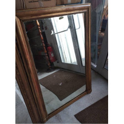 MIROIR LOUIS PHILIPPE DORÉ 