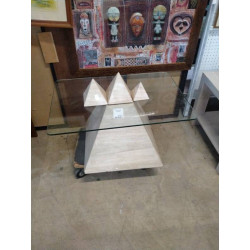 TABLE BASSE PYRAMIDE 