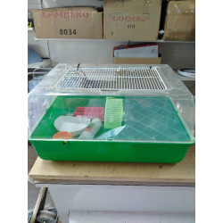 CAGE HAMSTER AVEC ACCESSOIRES 