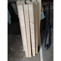 POTEAU BOIS H118