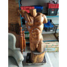 STATUE BOIS HOMME