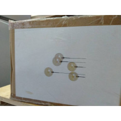 LUSTRE 5 GLOBES SUSPENDUS