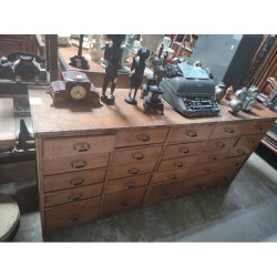 MEUBLE DE MÉTIERS 25 TIROIRS