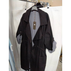 MANTEAU NEW COLLECTION NOIR