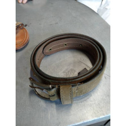 CEINTURE ONE STEP VERTE PEAU
