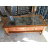 TABLE BASSE 2 TIROIR