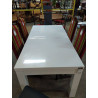 TABLE LAQUÉE BLANC
