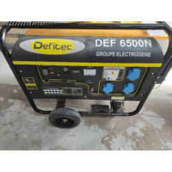 GROUPE ÉLECTROGÈNE DEFITEC DEF 6500N