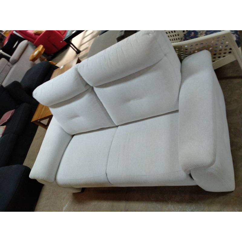 CANAPÉ 3PLC BLANC CASSÉ