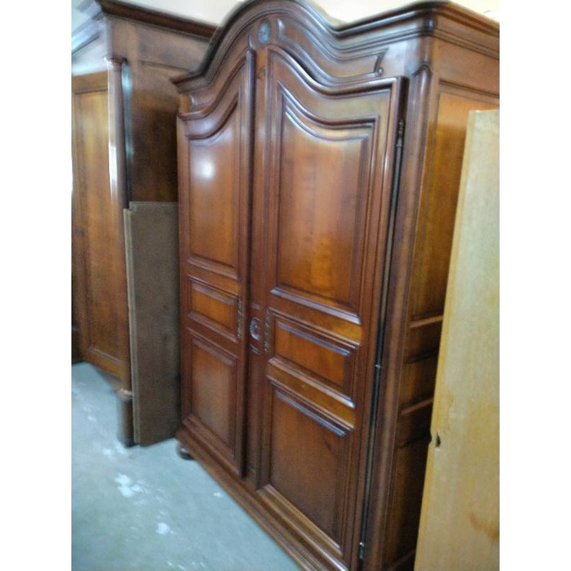 ARMOIRE 2 PORTES BOIS MASSIF