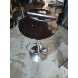 TABOURET PIED CHROME 