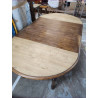 TABLE BOIS RONDE 2 ALLONGES