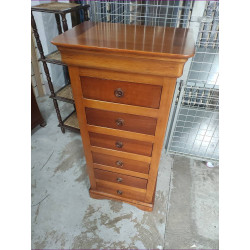 MEUBLE À TIROIRS MERISIER 