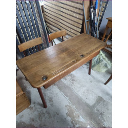 BUREAU ÉCOLIER BOIS 