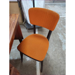 CHAISE TISSU ORANGE 