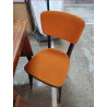 CHAISE TISSU ORANGE 