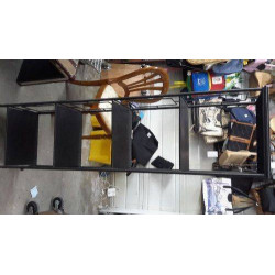 ÉTAGÈRE MÉTAL NOIRE