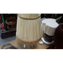 LAMPE PIED VERRE ABAJOUR...