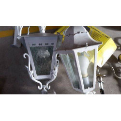 APPLIQUE FER FORGE BLANC