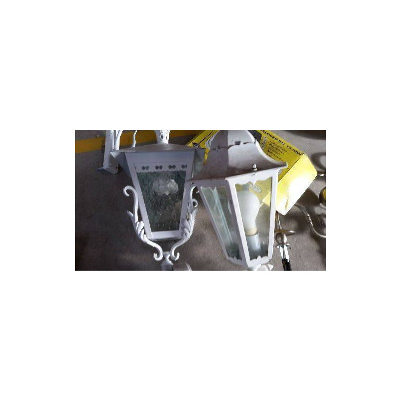 APPLIQUE FER FORGE BLANC