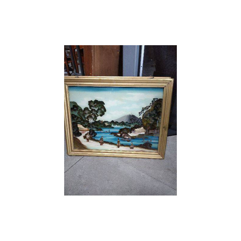 TABLEAU FIXÉ SOUS VERRE