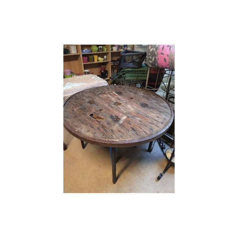 TABLE INDUSTRIEL RONDE