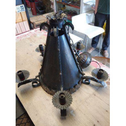 SUSPENSION MÉTAL 6 LUMIÈRES