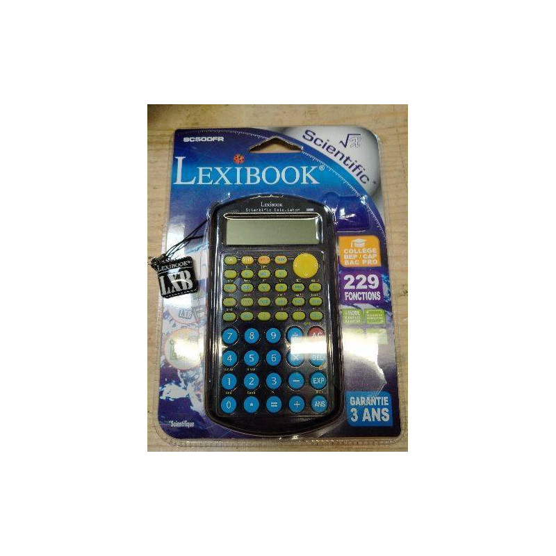 CALCULATRICE LEXIBOOK SC500FR