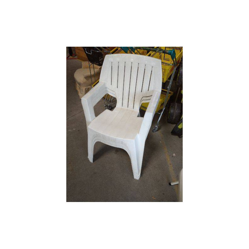 CHAISE DE JARDIN BLANCHE 