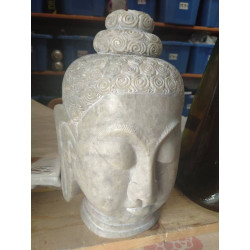 TETE DE BOUDDHA PIERRE
